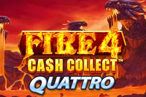 Playtech : Fire 4: Cash Collect Quattro - JFGAMING